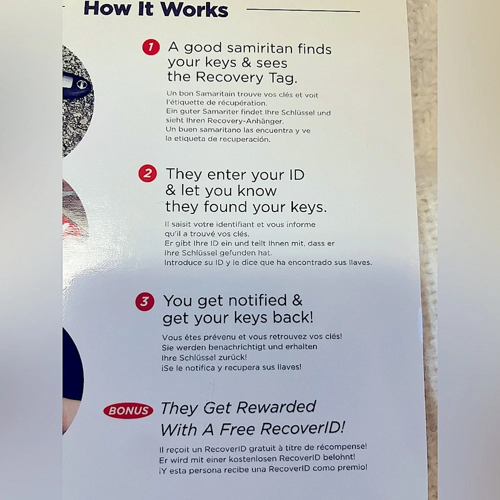 KeySmart Key Recovery Tag/RecoverID - Picture 6 of 9